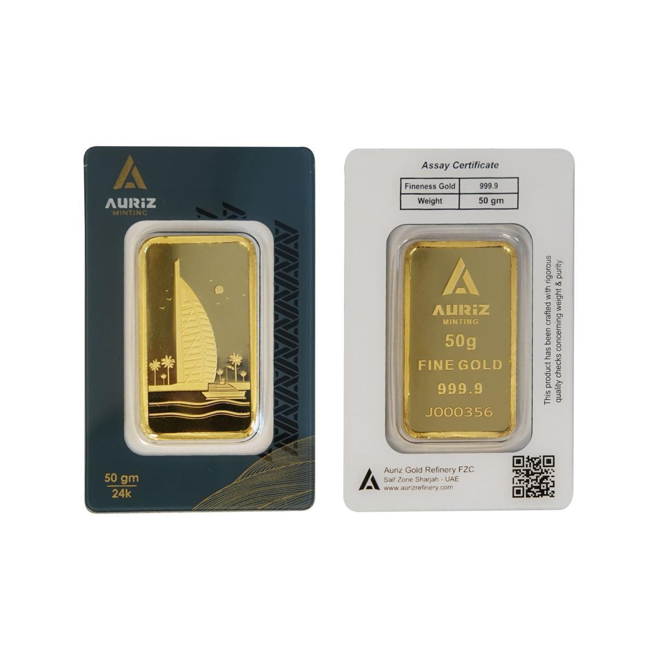 24K Gold Bar – 017