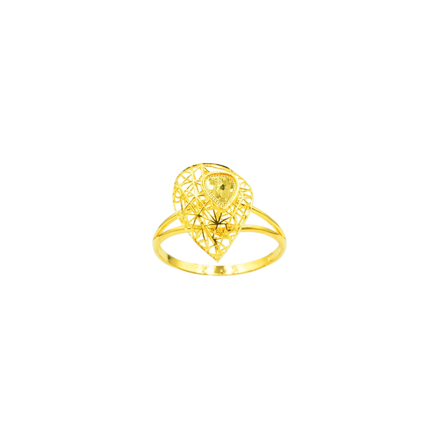 22K Ring - Turkish Mesh Ring