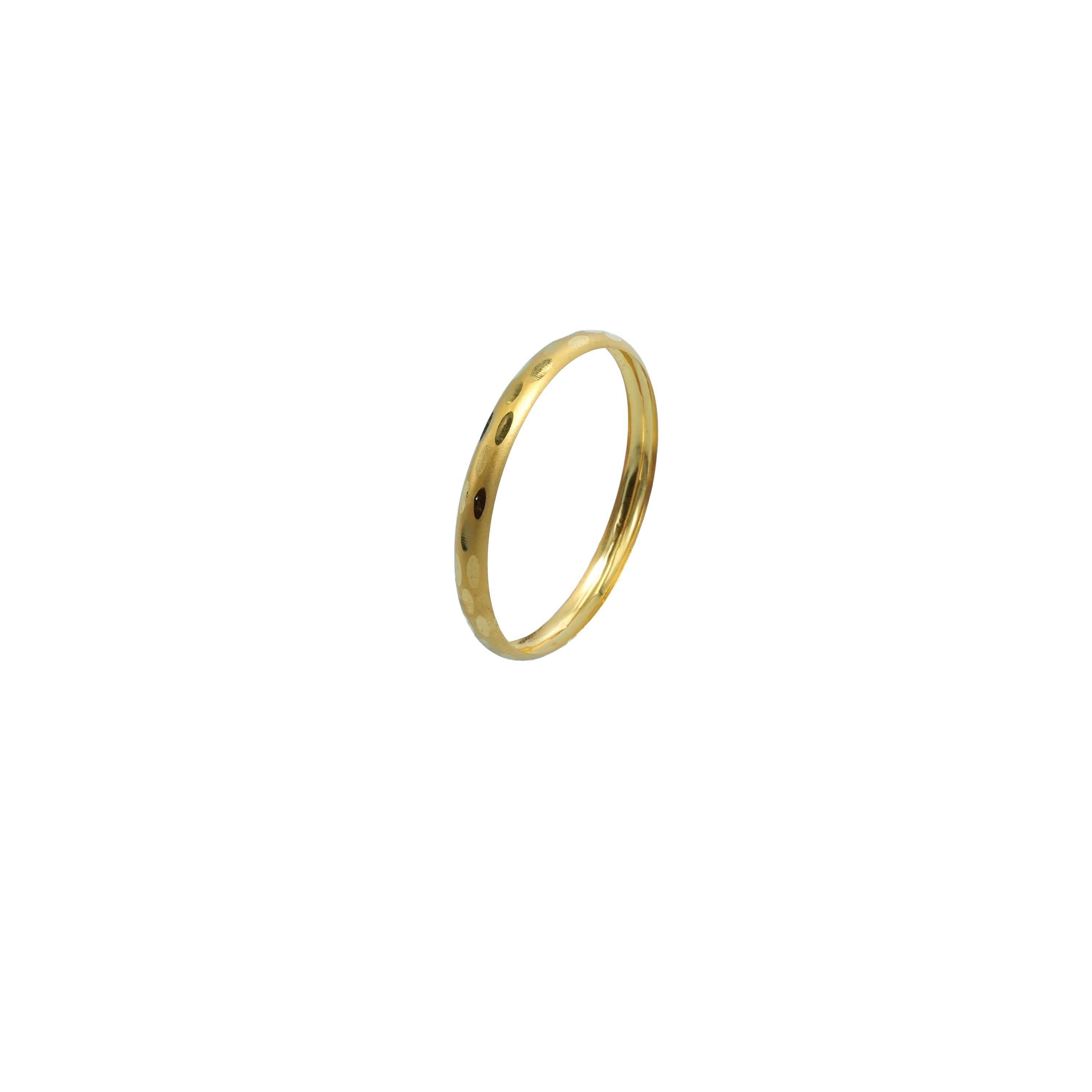 Aarohi Classic Bangle – 22K Gold