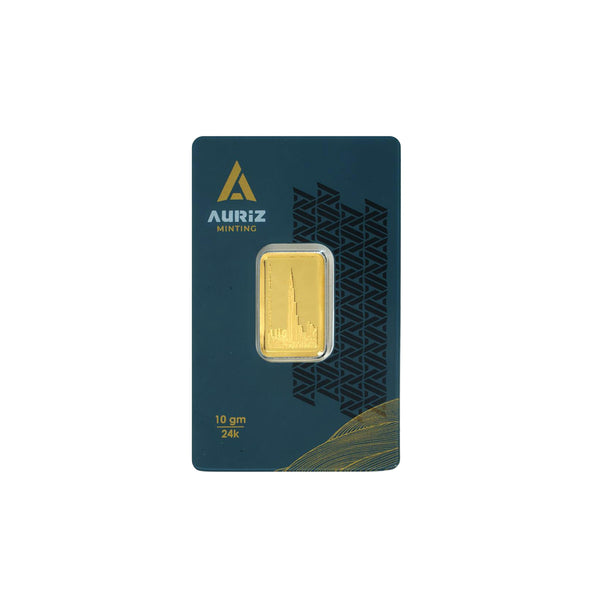 24K 10 Gram Gold Bar – 015
