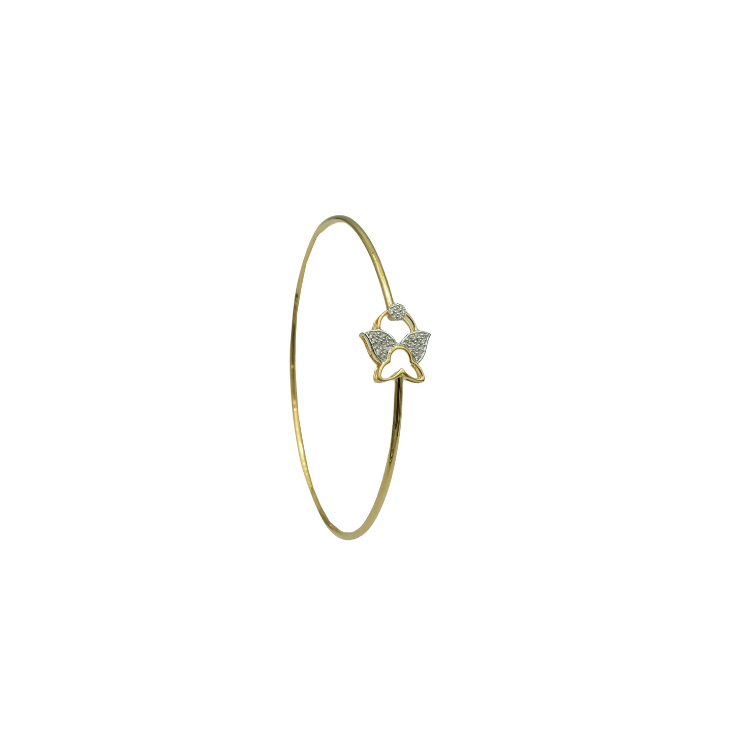 Butterfly Silhouette Bangle