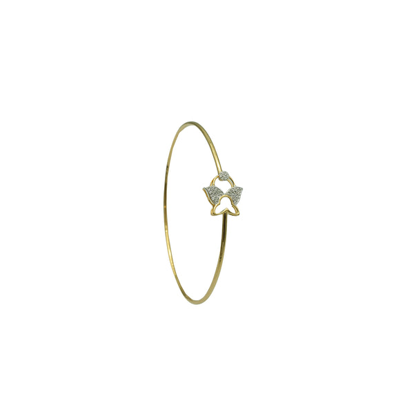 Butterfly Silhouette Bangle