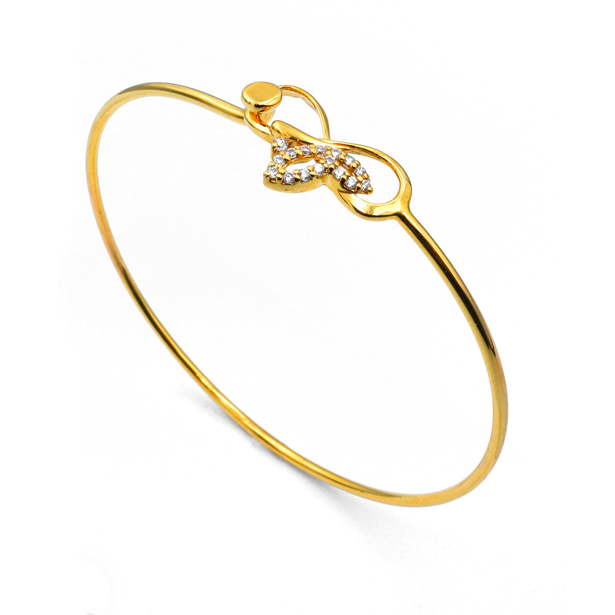 22K Twist of Elegance Bangle