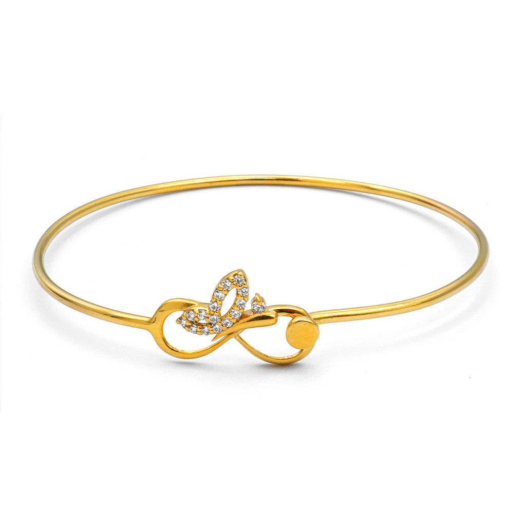 22K Twist of Elegance Bangle