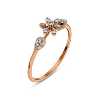 Kiya Floral Cluster Made Diamond Ring