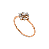Kiya Gold Band Diamond Ring