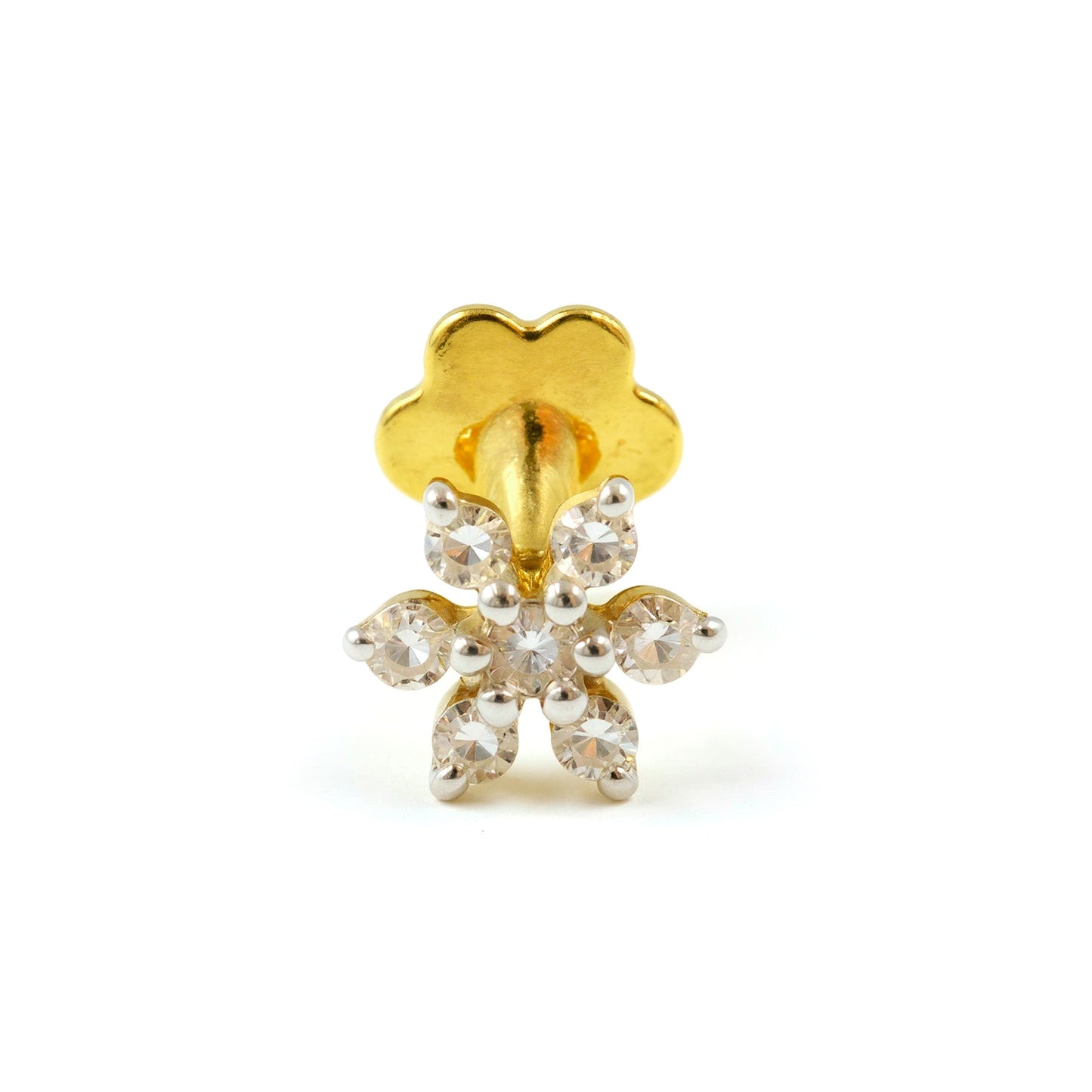 18K Diamond Nose Stud