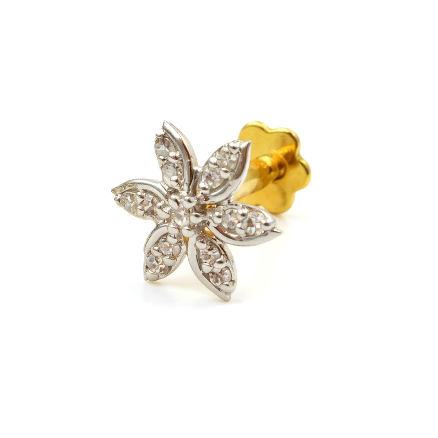 Elegant Diamond Nose Stud