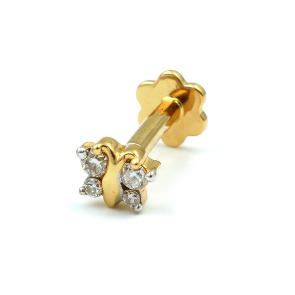 Delicate Butterfly Nose Pin