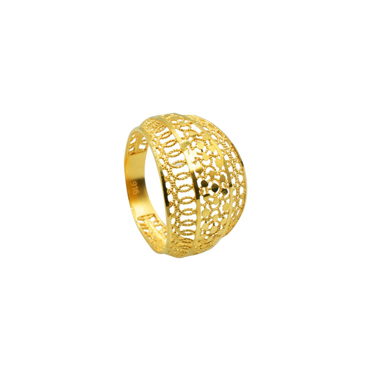 22K Ring -  Royal Bloom Ring