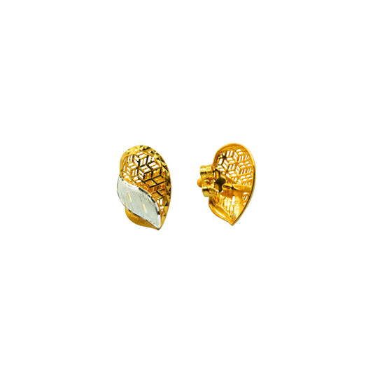 22K Earrings - Sultanah Heart Drop
