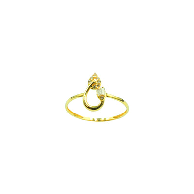 22K Ring - Classic Stone Ring