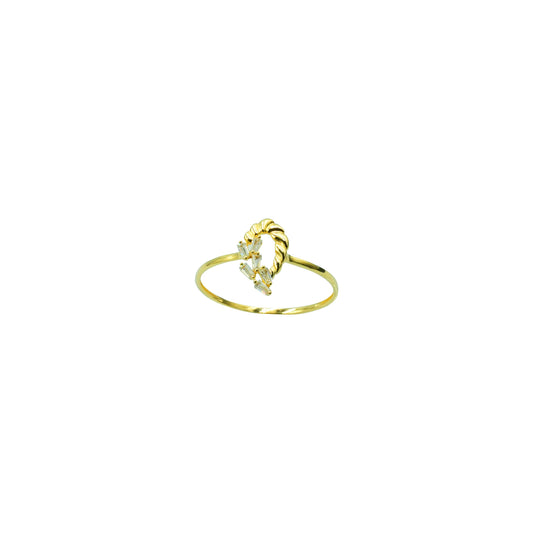 22K Ring - Zircon Shine Ring