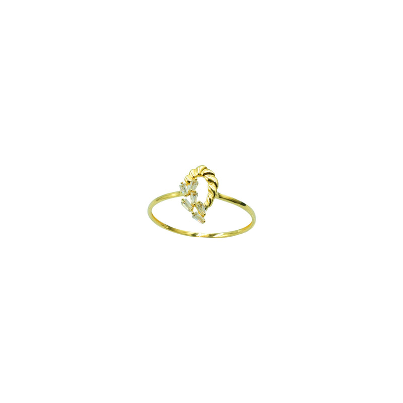 22K Ring - Zircon Shine Ring