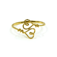 Symbol of Love 18K Gold Ring