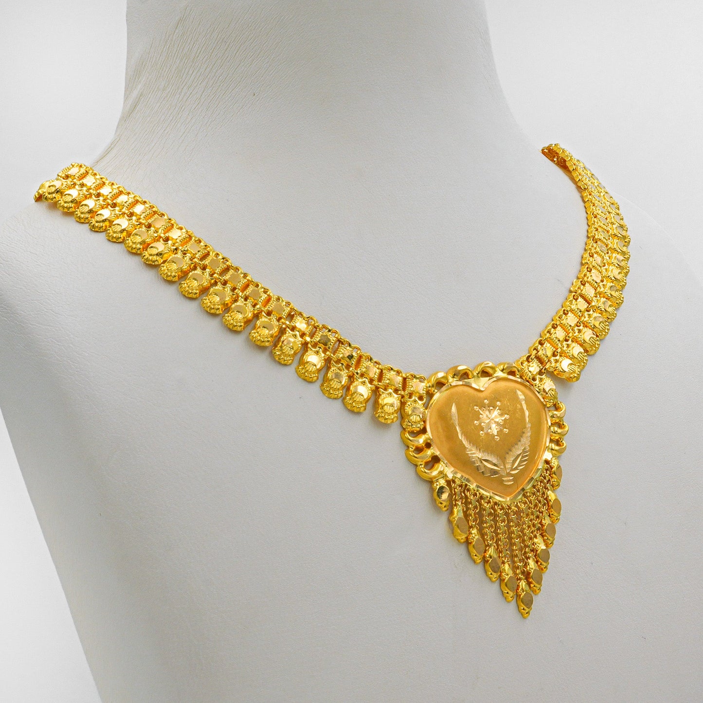 Kolkata Classic Golden Necklace