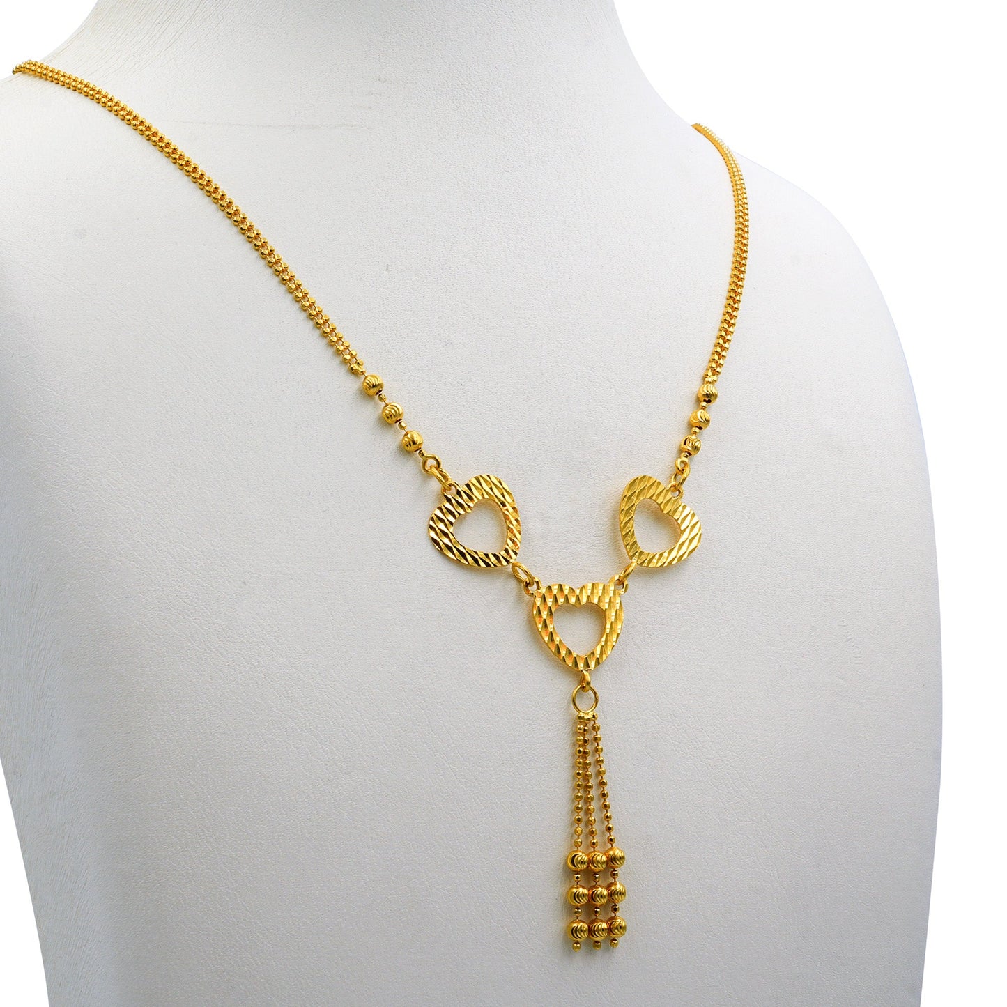 Singapore Shine 22K Necklace