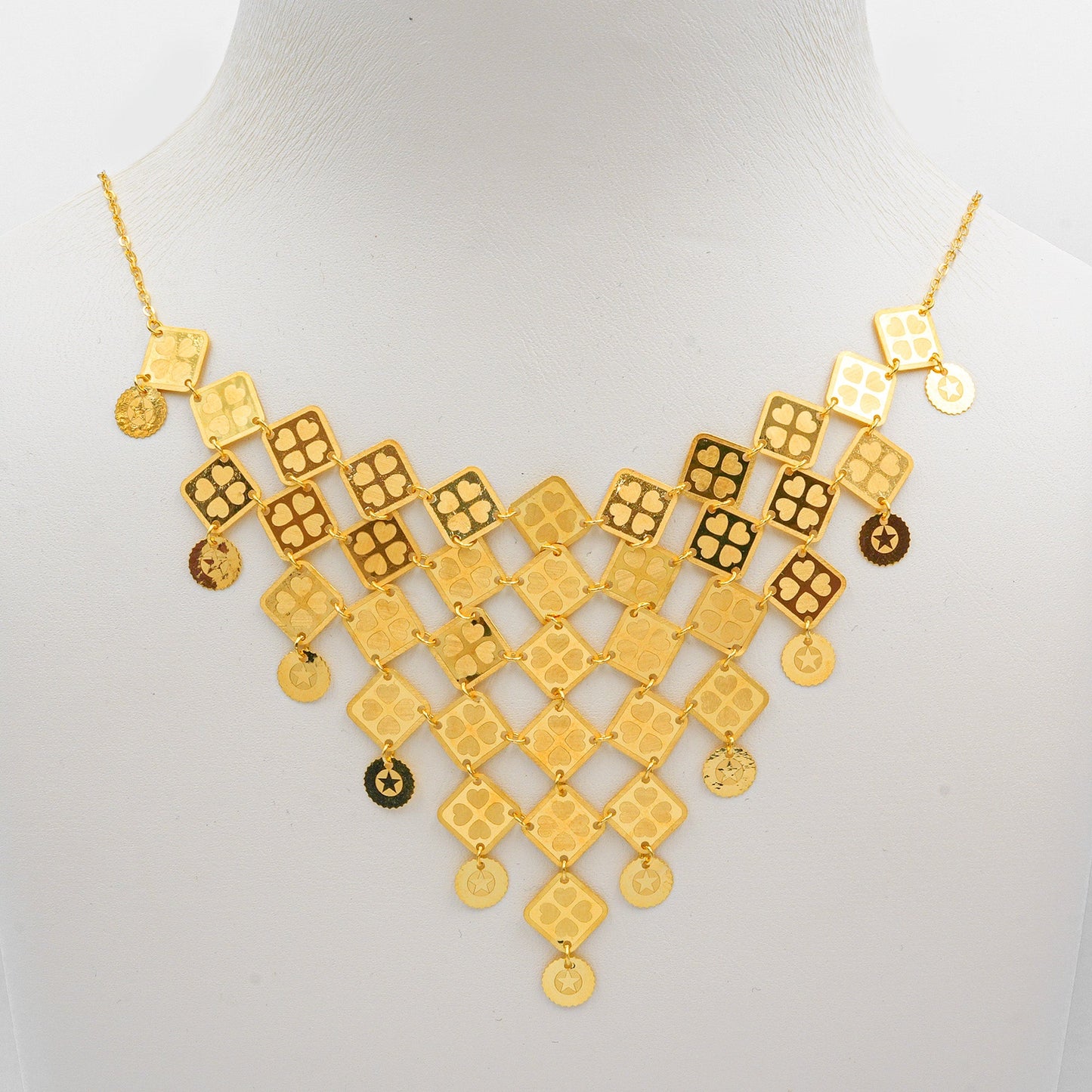 Eleganza Italian 22K Necklace