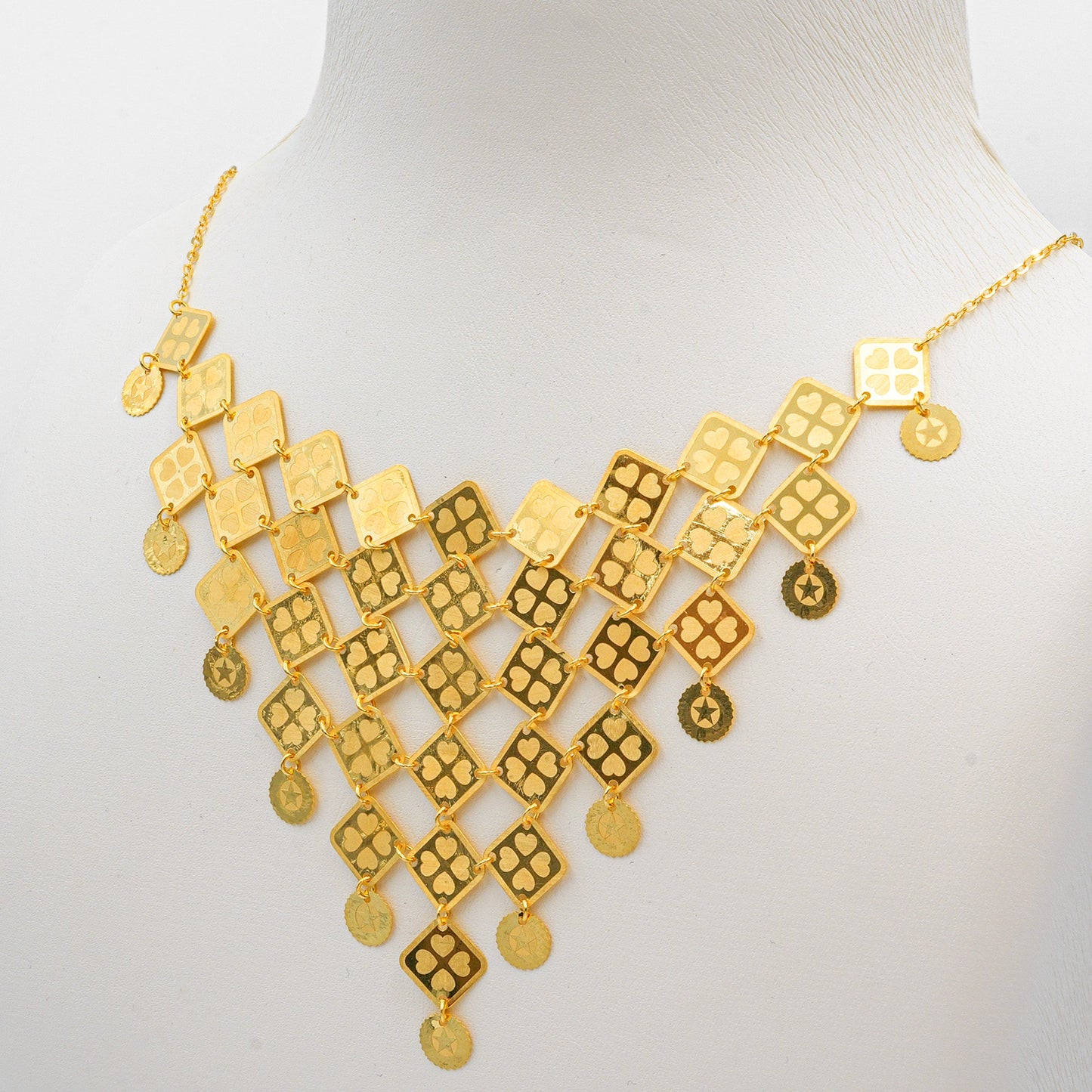 Eleganza Italian 22K Necklace