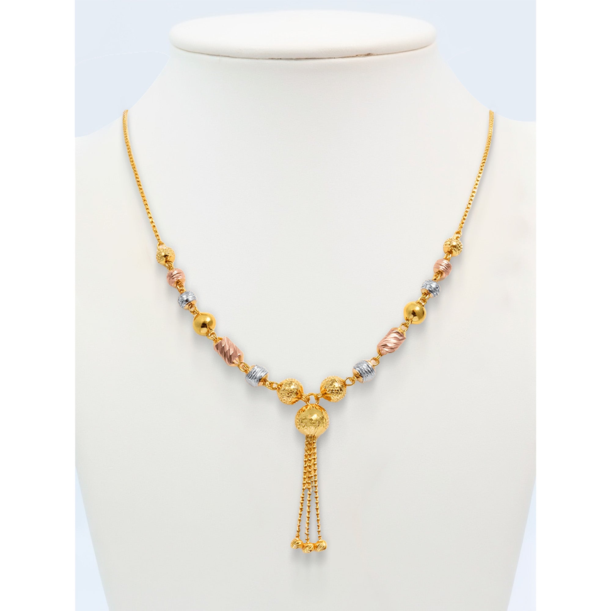 22K Rajkot Royal Radiance Necklace