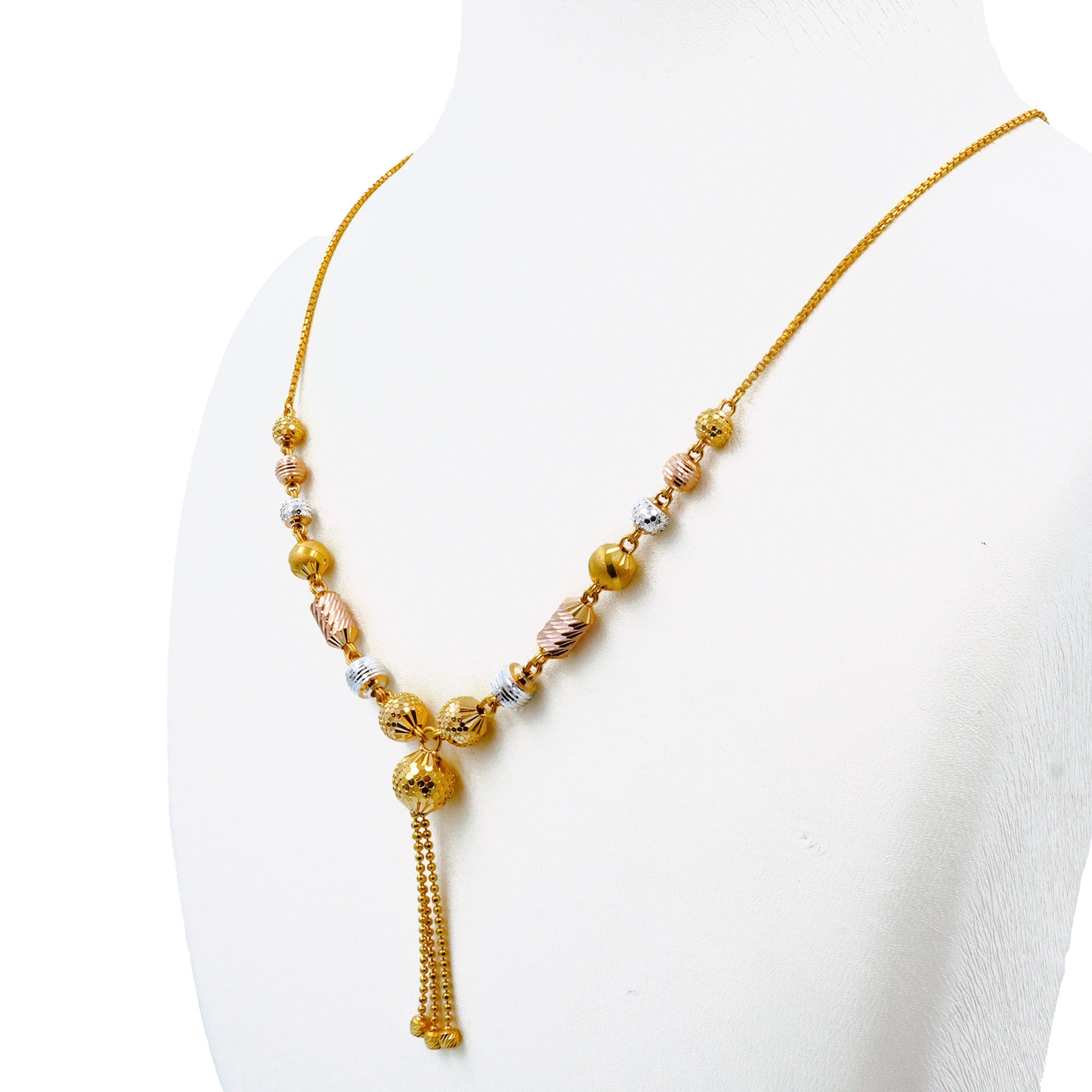 22K Rajkot Royal Radiance Necklace