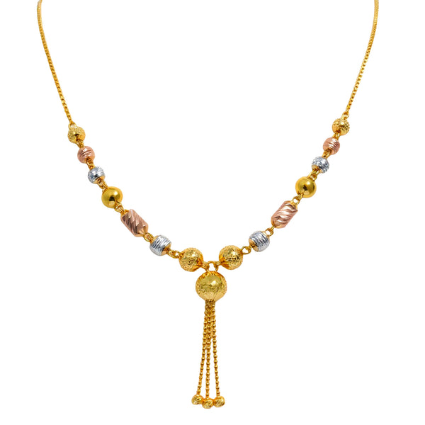 22K Rajkot Royal Radiance Necklace
