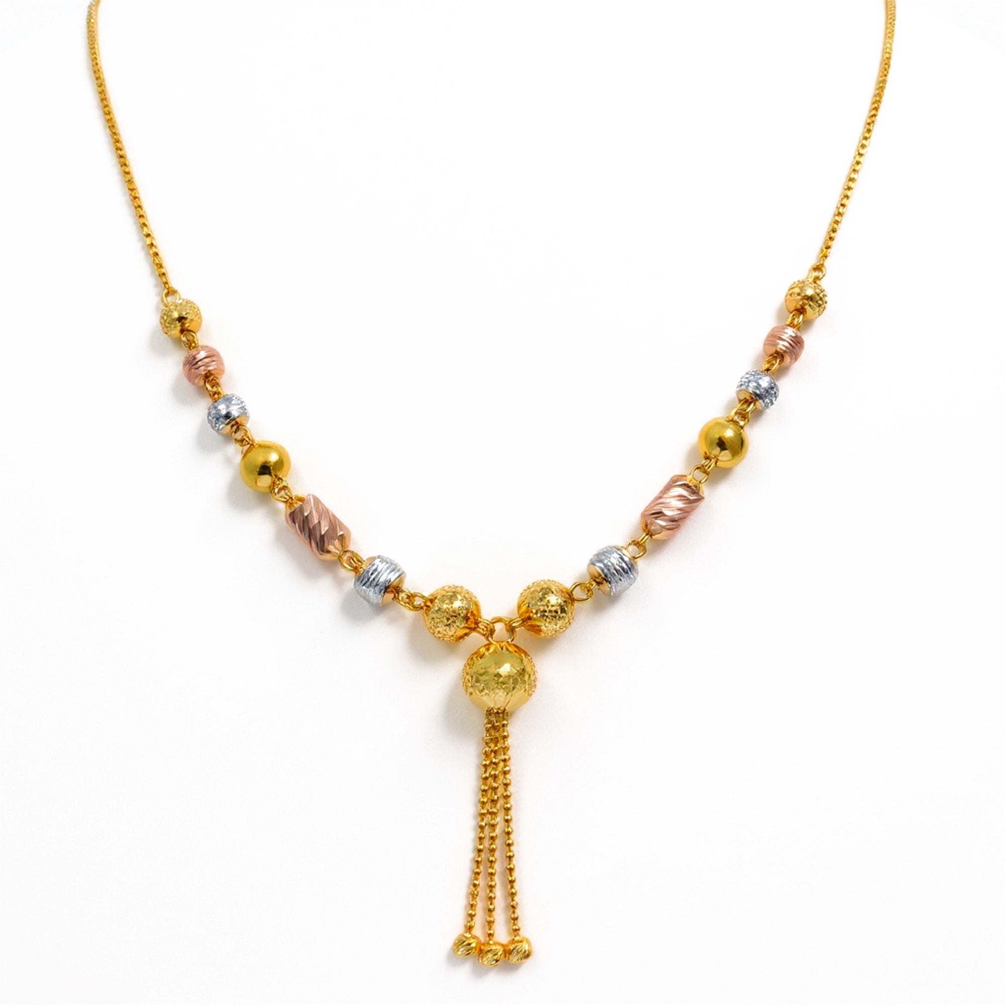 22K Rajkot Royal Radiance Necklace